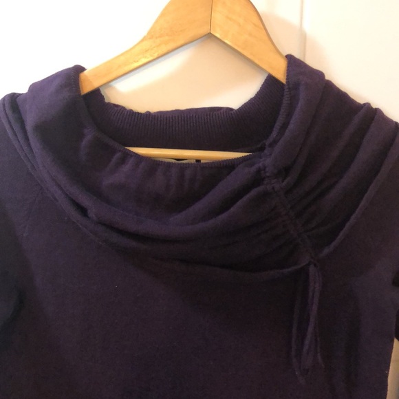 NWT JP Evolution blackberry cowl sweater small - Picture 2 of 6